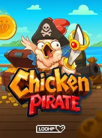 Chicken Pirate crash game at AZJLJL COM